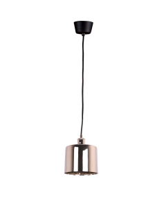 Portofino Ceiling Pendant Small Shiny Nickel (RRP $220)