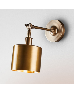 Portofino Wall Light Antique Brass (RRP $594)