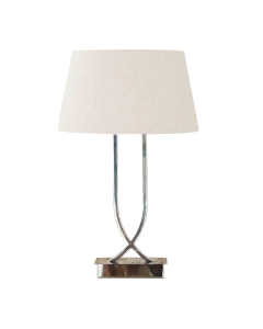 Southern Cross Table Lamp Base Shiny Nickel (RRP $583)