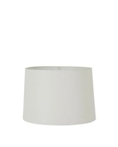 Linen Drum Lamp Shade Small Ivory Linen (RRP $99)