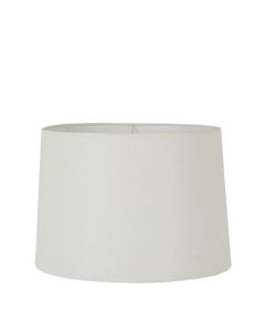 Linen Drum Lamp Shade Large Ivory (RRP $149)