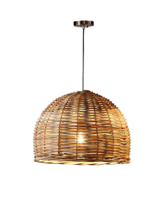 Rattan Ceiling Pendant Small Natural (RRP $187)