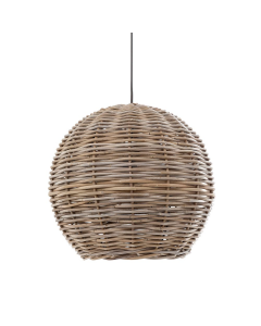 Rattan Round Ceiling Pendant Large Natural (RRP $195.80)