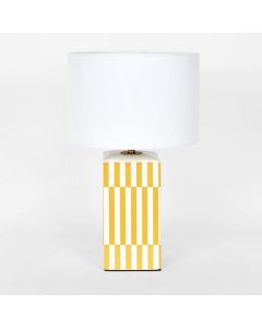 Parlour Yellow Table Lamp & Shade (RRP $187)