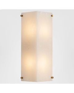 Tubular Alabaster Wall Light (RRP $550)
