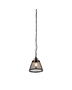 Lorenzo Ceiling Pendant Medium Black (RRP $437.80)