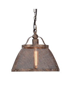 Lorenzo Ceiling Pendant Large Rustic (RRP $616)