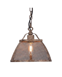 Lorenzo Ceiling Pendant Medium Rustic (RRP $437.80)