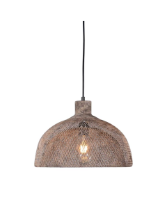 Valentino Ceiling Pendant Medium Rustic (RRP $429)