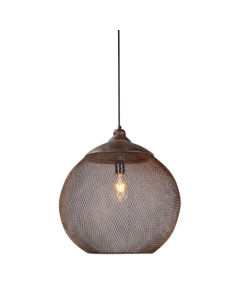 Carlo Ceiling Pendant Large Rustic (RRP $550)