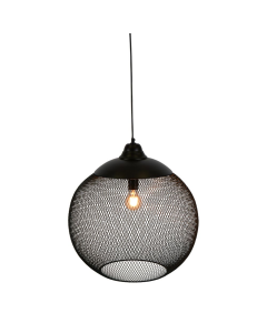 Carlo Ceiling Pendant Large Black (RRP $550)