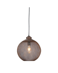 Carlo Ceiling Pendant Medium Rust (RRP $341)