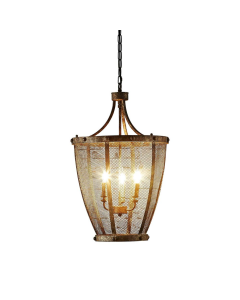 Saint Remy Ceiling Pendant Rust (RRP $1309)