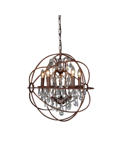 Sundance Chandelier Medium Rust (RRP $1298)