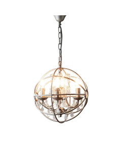 Sundance Chandelier Small Grey (RRP $1023)