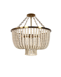 Mayflower Ceiling Pendant Antique Gold (RRP $1628)