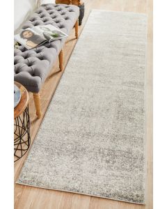 Evoke 252 Hamptons Style Indoor Rug Silver Runner