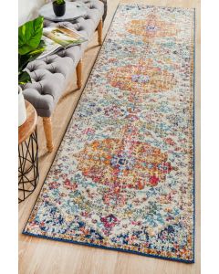 Evoke 254 Hamptons Style Indoor Rug White Runner