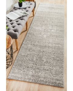 Evoke 256 Hamptons Style Indoor Rug Grey Runner