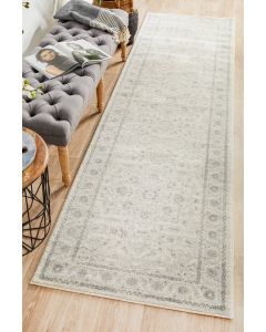 Evoke 261 Hamptons Style Indoor Rug White Runner