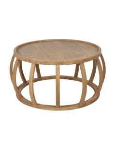 Manningham Coffee Table Natural, W 85cm D 85cm H 40cm (RRP $899)