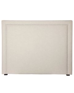 Lennox Queen Bedhead Natural, W 161cm D 9cm H 131cm (RRP $639)
