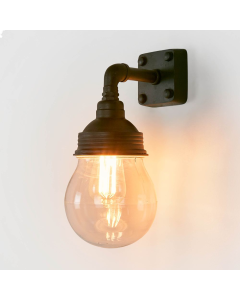 Dover Outdoor Wall Light Black (RRP $290)