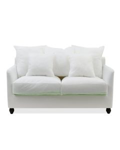 Noosa Hamptons 2 Seat Sofa Ivory, W 170cm D 91cm H 80cm (RRP $2279)