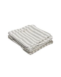 Slip Cover Only - Noosa Hamptons 1.5 Seat Sofa Natural Stripe, 63cm x 12cm x 43cm (RRP $749)