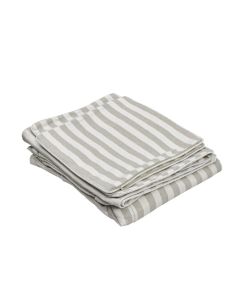 Slip Cover Only - Noosa Hamptons 2.5 Seat Sofa Natural Stripe, W 63cm D 14cm H 43cm (RRP $849)