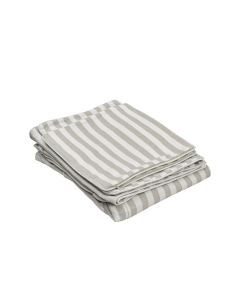 Slip Cover Only - Noosa Hamptons 3 Seat Sofa Natural Stripe, 63cm x 14cm x 43cm (RRP $949)