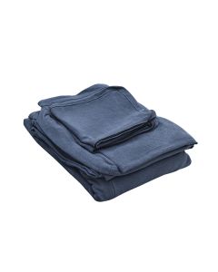 Slip Cover Only - Clovelly Hamptons 4 Seat Sofa Navy, W 65 D 18 H 45cm (RRP $1499)