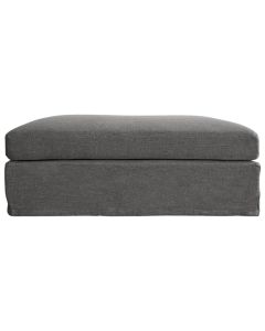 Marbella Ottoman Storm, W 125 D 91 H 45cm (RRP $1429)