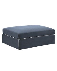 Slip Cover - Marbella Modular Sofa C Navy, W 125 D 90 H 45cm (RRP $499)
