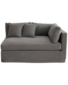 Slip Cover - Marbella Modular Sofa B Storm, W 150 D 100 H 85cm (RRP $799)
