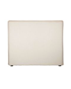 Coolum Queen Bedhead Natural, W 173cm D 6cm H 146cm (RRP $549)