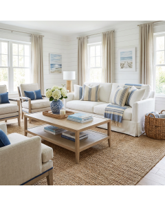 French Contemporary Coffee Table Weathered Oak, 140cmW x 80cmD x 45cmH (RRP $1699)