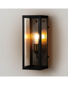 Goodman Outdoor Wall Light Small Black (RRP $528)