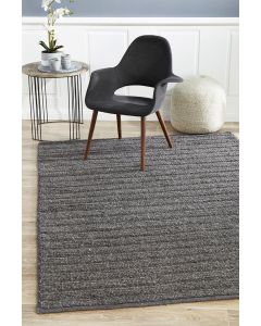 Harvest 801 Hamptons Style Indoor Rug Charcoal