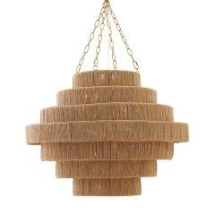 "Vilano" Wide Rope Pendant Natural W76 × D76 × H57 CM (RRP $799)