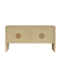 "Lamrock" Buffet Grasscloth W160 × D45 × H83 CM Natural (RRP $3499)