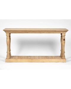 "Salzberg" Premium Quality Console Table, Natural Recycled Pine H80 x W160 x D50 CM (RRP $2999)