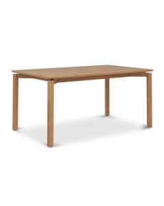 "Esperance Outdoor" Solid Teak 1.6m Outdoor Dining Table Natural Teak W160 × D100 × H76 CM (RRP $3499)