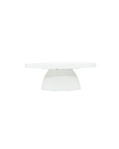 "Harlow" Coffee Table  Ø80 × H30 CM  White Micro Cement (RRP $999)