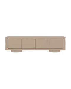 "Ovolo" Entertainment Unit Dusty Pink W200 × D45 × H50 CM (RRP $2199)