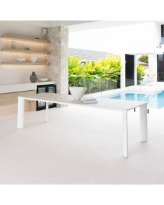 "Rhonda" Outdoor Dining Table White