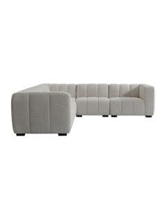 "Savoy" 4 Seat Corner Modular Sofa D98.5 × H71 CM Natural (RRP $6999)