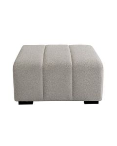 "Savoy" Ottoman W79 × D98.5 × H42 CM Natural (RRP $999)