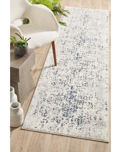 Kendra 1732 Hamptons Style Indoor Rug White Runner