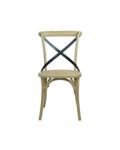 Bella Dining Chair Elm Natural, W 50cm x D 54cm x H 89cm (RRP $199)